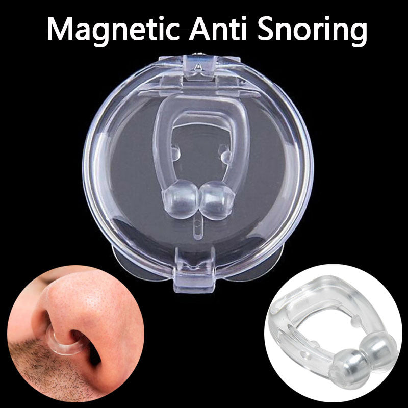 Silicone Magnetic Anti-snoring Nose Clip