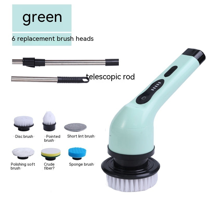 Dual-purpose Handheld Strong Cleaning Brush