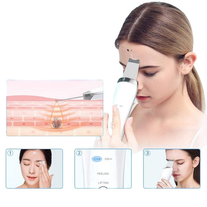 Electric Ultrasonic Face Skin Scrubber